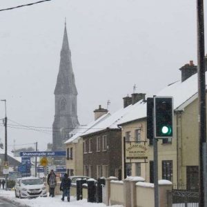 Out & about in Ennis during the snow