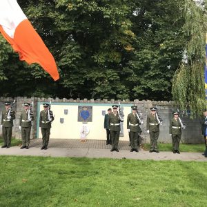 Mass celebrating deceased members of 22nd Infantry Batallion.