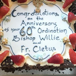 Bishop Willie & Fr. Cletus Celebrate 60 years of Ordination