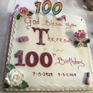 100th Birthday Celebrations for Theresa Corbett