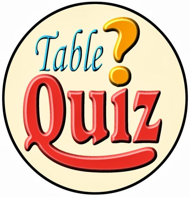Table Quiz for Liam Ashe's Calcutta School Fund Ennis Parish