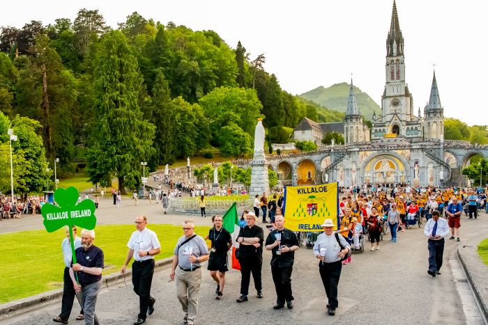 Lourdes Killaloe Diocesan Pilgrimage Torch Lit Procession - Ennis Parish