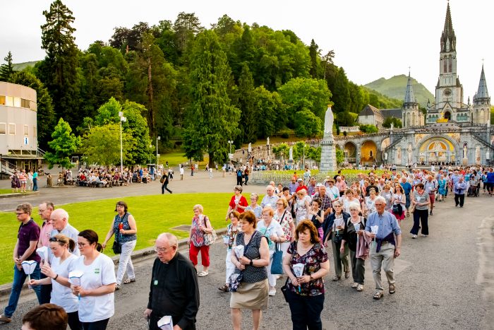 Lourdes Killaloe Diocesan Pilgrimage Torch Lit Procession - Ennis Parish