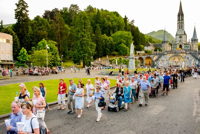 Lourdes Killaloe Diocesan Pilgrimage Torch Lit Procession - Ennis Parish