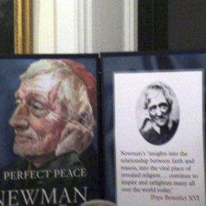 Bishop Fintan launches A Perfect Peace – Newman – Saint for our Time at St Flannan’s College to launch