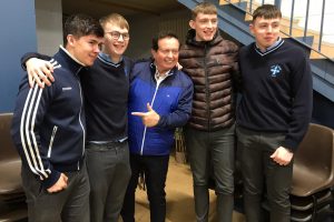 Marty Morrissey Visits Rice College