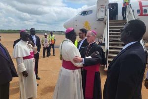 Archbishop Seamus Horgan Arrives in South Sudan