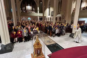 Relics of St Bernadette in Ennis